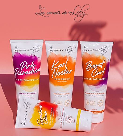 Les secrets de Loly, marque naturelle choisie par votre coiffeuse experte cheveux ondulés, bouclés, frisés, crépus à Villenave D'ornon