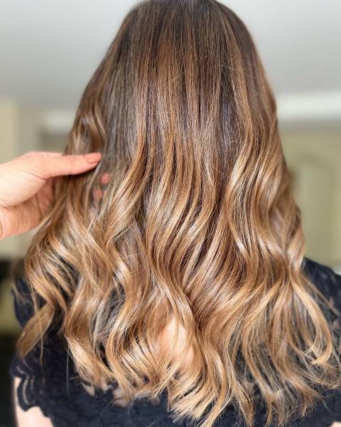 Ombré hair blond sable Salleboeuf proche Ste Eulalie