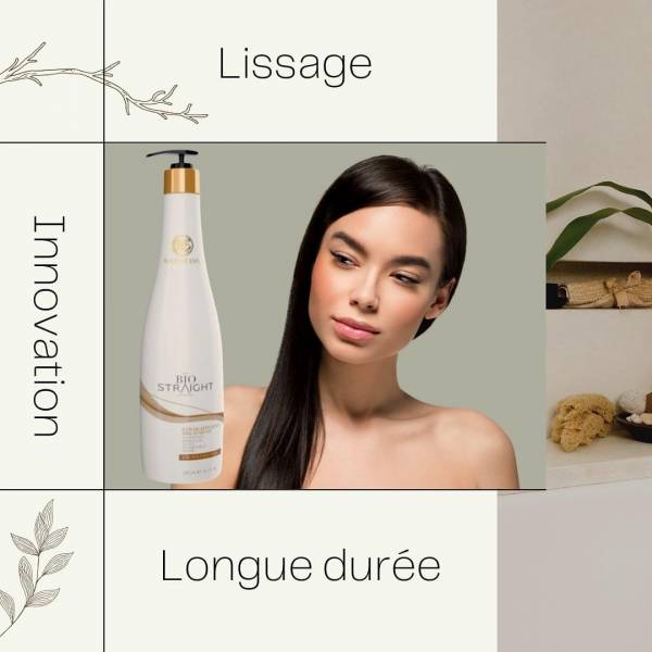 Lissage naturel brésilien haut de gamme salon de coiffure Salleboeuf proche Artigues 