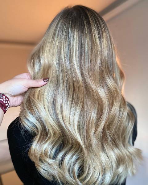 Ombré hair blond coiffeuse coloriste salon de coiffure Salleboeuf proche Sadirac