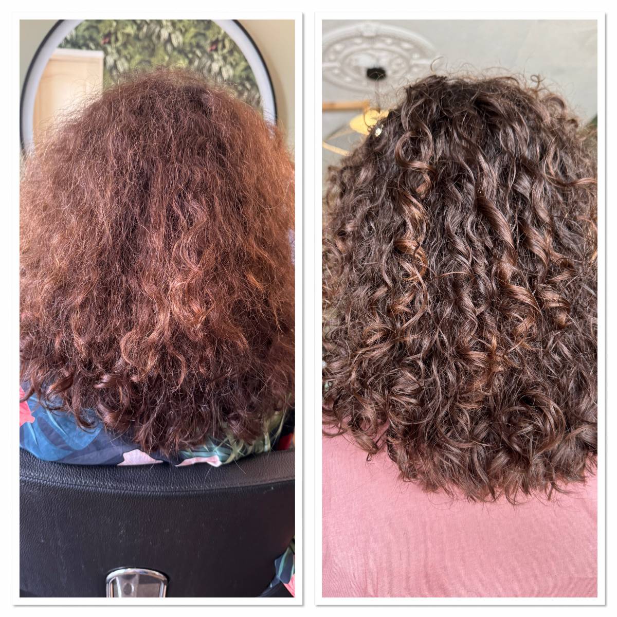 Curl Control cheveux bouclés salon de coiffure Bordeaux